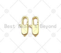 High Quality Oval Lobster Claw Clasp, 18k Gold Filled Simple Lobster Claw Clasp, Lobster Claw,Wholesale Lobster Claw, 6x20mm,Sku#LK445