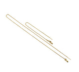 Dainty Sliding Adjustable Bracelet Necklace, sku#JL148
