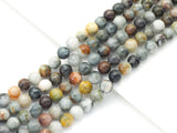 Genuine Quality Fire Hawk's Eye Round Smooth Beads, 6mm/8mm/10mm Eagle Eye, Sku#U1464