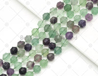 Fluorite Double Point Beads, Sku#U1308