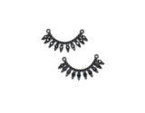 Black CZ Charm, Sku#B162