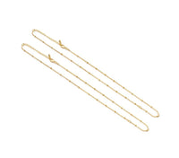Dainty Satellite Chain Connector Necklace, sku#EF233