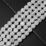 Genuine Angola Quartz Round Faceted Beads, Sku#U1752