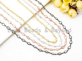 High Quality Teardrop Shape CZ Beaded Rosary Chain, sku#E348