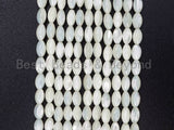 3x6/5x8/6x9/6x12/6x15/8x10/9x12mm  White Mother of Pearl, Drum/Barrel shaped Beads, White Shell Beads, 15.5inch Full Strand, sku#T36
