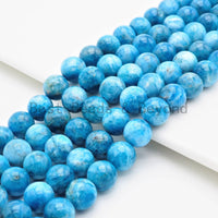 High Quality Natural Apatite Smooth beads, 6mm/8mm/10mm/12mm Round Apatite beads,15.5inch full strand, SKU#U355