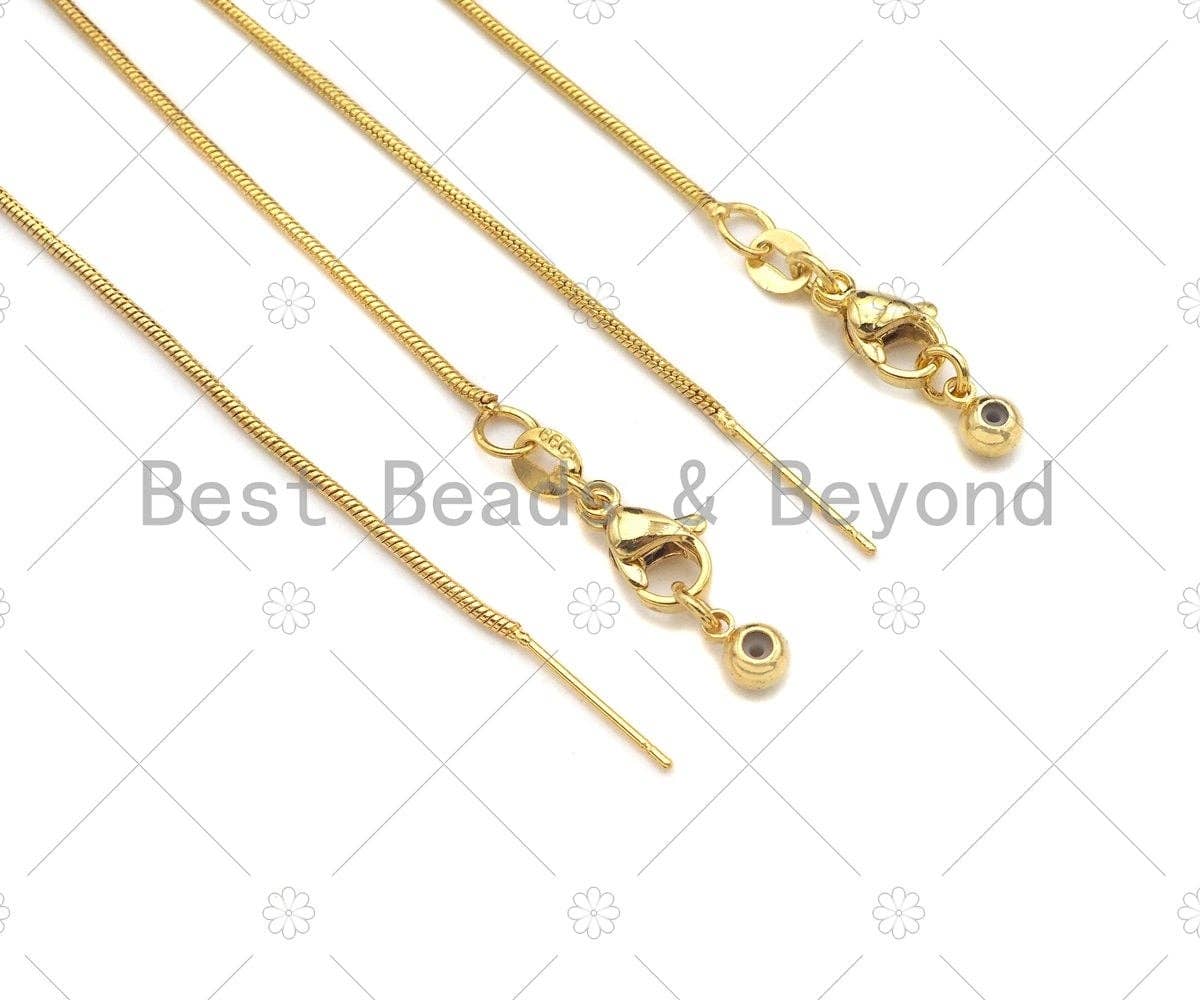 New Style Snake Chain Sliding Adjustable Necklace Bracelet, Snake chai ...
