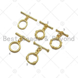 Toggle Clasp,Necklace Bracelet Gold Toggle Clasp,Sku#JL26