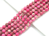 Pink Imperial Jasper Round Smooth Beads, 8mm/10mm/12mm, Sku#U1477