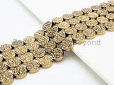 Natural Gold Druzy Style Hematite Beads, S101