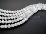 High Quality Natural Calcite beads,6/8/10/12mm Round beads, White Smooth Calcite Gemstone Beads, 16inch strand, SKU#U177