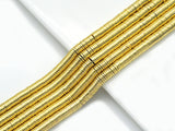 Bright Gold Hematite Heishi beads, 3mm/4mm/6mm, sku#S150