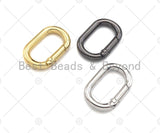 30mm Oval Spring Gate, Gold/Silver/Gunmental Oval Clasp, Snap Clip Trigger Clasp, Spring Buckle for Chain Purse Key Jewelery, sku#H308