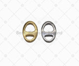 Soda Pop Tab Spring Gate Clasp, Sku#H331