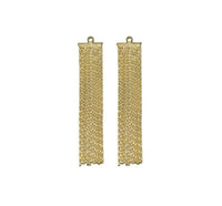 Gold Tassels Charm, Sku#ZX84