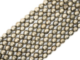 Quality Natural Pyrite  smoothy roundbeads,12mm,SKU#W1