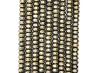 Quality Natural Pyrite beads,Rondelle Smooth Pyrite Gemstone Beads, 2x3mm/4x3mm/4x6mm/8x5mm/6x10 Rondelle Beads, 15inch FULL strand, SKU#W3