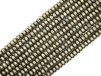 Quality Natural Pyrite beads,Rondelle Smooth Pyrite Gemstone Beads, 2x3mm/4x3mm/4x6mm/8x5mm/6x10 Rondelle Beads, 15inch FULL strand, SKU#W3