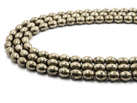 Quality Natural Facted Pyrite Tube Long Oval Beads, Pyrite smooth Long oval barrel beads 7x30mm/4x6mm/5x12mm, 15.5" Full Strand, SKU#W18