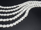 10mm/15mm/20mm HEART White Mother of Pearl, Mop Shell, White Shell, HEART Shaped Smooth Beads, 15inch Full strand, SKU#T14