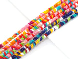 Mixed Color Glaze Beads, 4mm, Sku#U1475