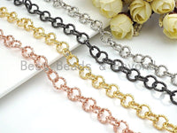 11mm Chunky Linked Chain by Yard, sku#E508