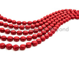 Red Natural Mother of Pearl beads,13x15x6mm Pearl Diamond Shape Square beads, Loose Square Smooth Pearl Shell Beads, 16inch strand, SKU#T86