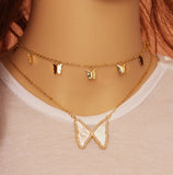 Butterfly Chain By Yard/Necklace Choker, sku#LS25