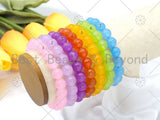 Pink/Lilac/Purple/Orange/Yellow/Lime/Blue Jade Bracelet