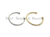 Cuff Bangle Bracelets for Large Hole Cube Beads, Sku#X147