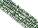 Genuine Blue Dot Stone Rondelle Smooth Beads, 4x6mm, Sku#U1409