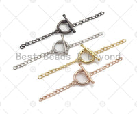 1 Set/2 Sets Toggle Clasp, Gold/Silver/Rose Gold/Gunmetal Color Toggle Clasp, T-bar closures, 12mm, sku#Y289