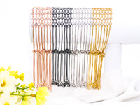 CZ Sliding Adjustable Bracelet,Sku#E357