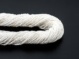 Quality Natural Moonstone Round Faceted beads, 2mm/3mm/4mm Small Sparkly White Gemstone Beads, White Moonstone, 15.5inch strand, SKU#U214