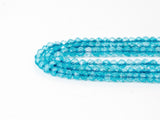 Top Quality Faceted Natural Topaz Rondelle Beads 3x4mm Gemstones Beads, Blue Gemstone, Rondelle Blue Topaz Beads,15.5" Full Strand,SKU#U103