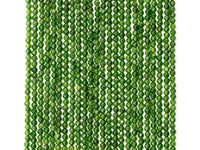 Top Quality Green Diopside  Faceted Round Beads, 43mm/5mm/2x3mm Genuine Diopside Beads,15.5" Full Strand, SKU#U111