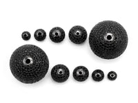 Black CZ Micro Pave Black Round Ball Bead,Rhodium Shamballa Ball beads, CZ Space Beads 6mm,8mm,10mm,12mm,14mm,16mm,25mm,sku#G331