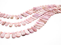 High Quality Natural Kunzite Teardrop beads, 23-38mm, Long Teardrop Pink Gemstone Beads, 15.5inch strand, SKU#U144