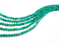 Unique Diamond Cut Quality Natural Amazonite beads, 3mm/4mm, Diamond Cut Faceted Round Gemstone Beads, 15-16inches strand, SKU#U149