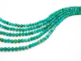 Unique Diamond Cut Quality Natural Amazonite beads, 3mm/4mm, Diamond Cut Faceted Round Gemstone Beads, 15-16inches strand, SKU#U149