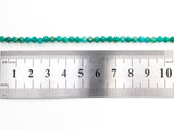 Unique Diamond Cut Quality Natural Amazonite beads, 3mm/4mm, Diamond Cut Faceted Round Gemstone Beads, 15-16inches strand, SKU#U149