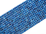 High Quality Natural Kyanite beads, 6mm Faceted Round Blue Gemstone Beads, Sparkle Natural Gemstone Beads 15-16inches strand, SKU#U152