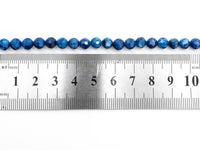 High Quality Natural Kyanite beads, 6mm Faceted Round Blue Gemstone Beads, Sparkle Natural Gemstone Beads 15-16inches strand, SKU#U152