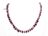 Quality Natural Tourmalite beads, 11-13mm Teardrop Natural Tourmalite Gemstone Beads, 15.5inch strand, SKU#U163