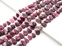 Quality Natural Tourmalite beads, 11-13mm Teardrop Natural Tourmalite Gemstone Beads, 15.5inch strand, SKU#U163