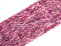 Quality Natural Ruby Beads Strand,8-11mm Ruby Tube beads,Natural Gemstone Beads,1 5.5inch strand, SKU#U170