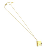 Stainless Steel Dear You are my Love Book Pendant Necklace , Sku#BXG02