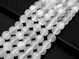 High Quality Natural Calcite beads,6/8/10/12mm Round beads, White Smooth Calcite Gemstone Beads, 16inch strand, SKU#U177