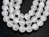 High Quality Natural Calcite beads,6/8/10/12mm Round beads, White Smooth Calcite Gemstone Beads, 16inch strand, SKU#U177