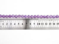 Quality Natural Lavender Jade Round Smooth Beads, 8mm/10mm/12mm beads Finish, Purple Gemstone Beads, 15.5inch strand, SKU#U216